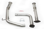 2 1/2" Mid-Pipes Stainless Steel